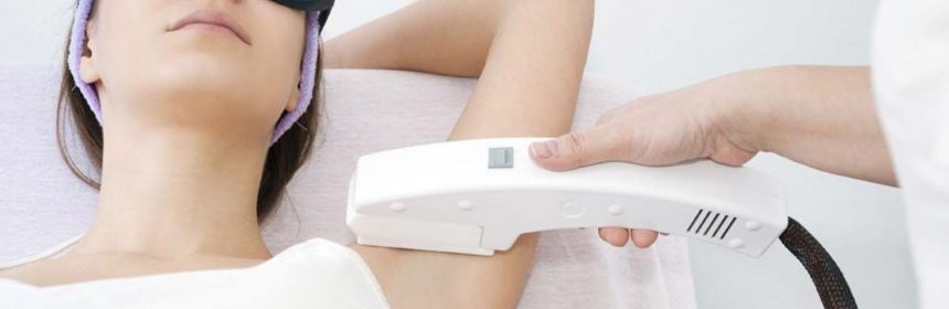 Epilation lumiere pulsee salon